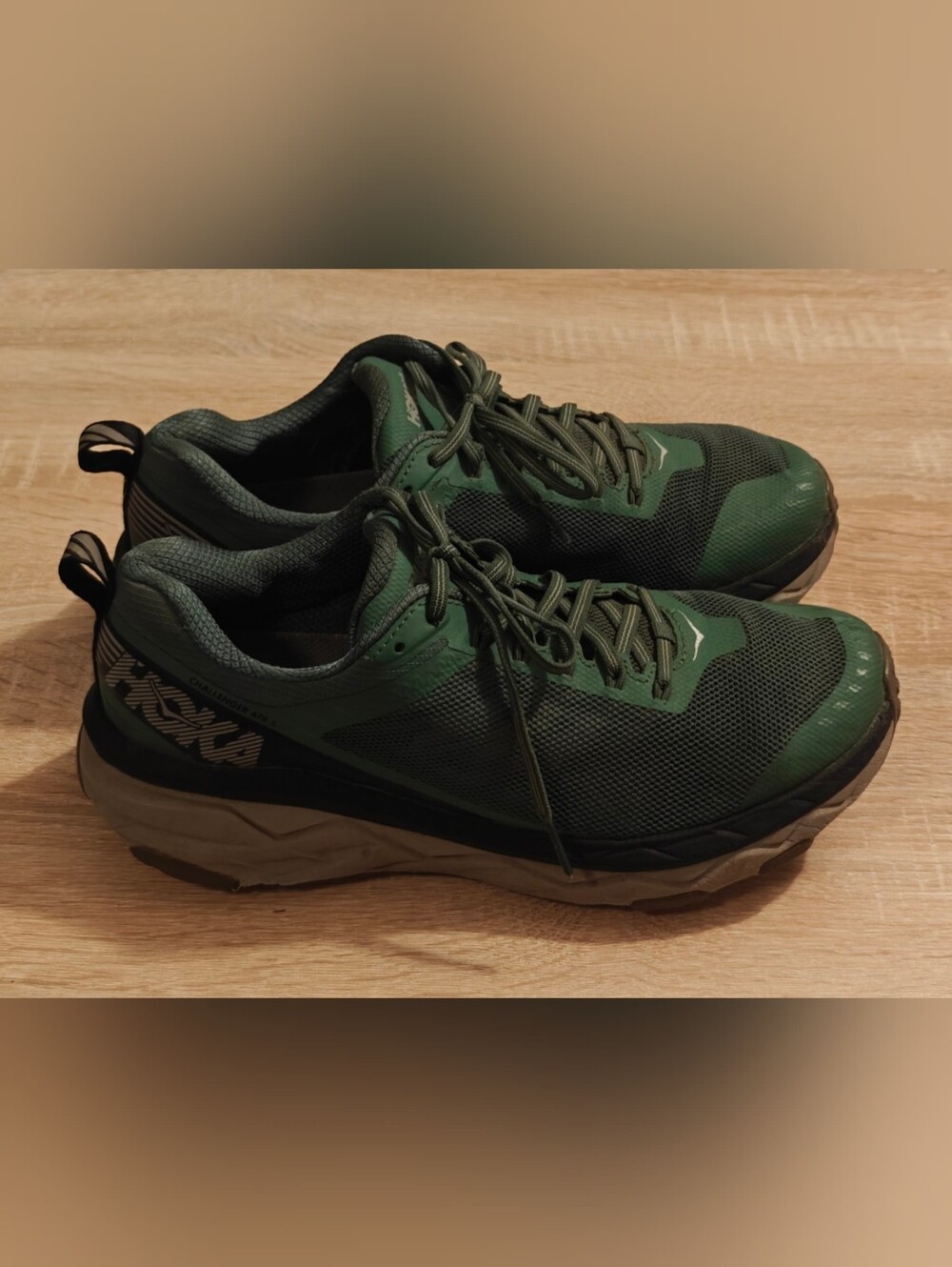 HOKA ONE ONE Challenger ATR 5 Men’s Running Shoes Green Size 9 Trail